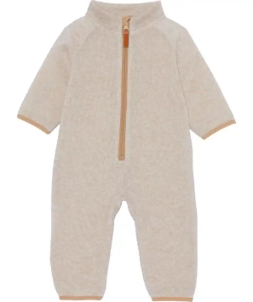 Bild 1 von Newborn Strick-Strampler, hellbraun