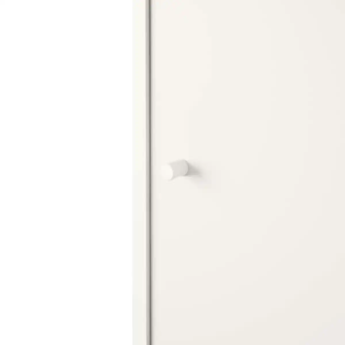 Bild 3 von KLEPPSTAD Kleiderschrank mit Schiebetüren, weiß 117x176 cm