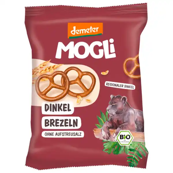 Bild 1 von Mogli Bio Demeter Dinkel Brezeln 50g