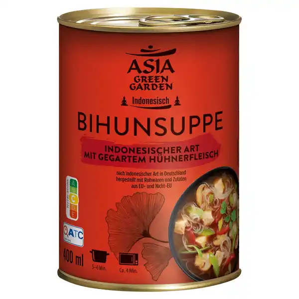 Bild 1 von ASIA GREEN GARDEN Asia Suppen 400 ml, Bihunsuppe