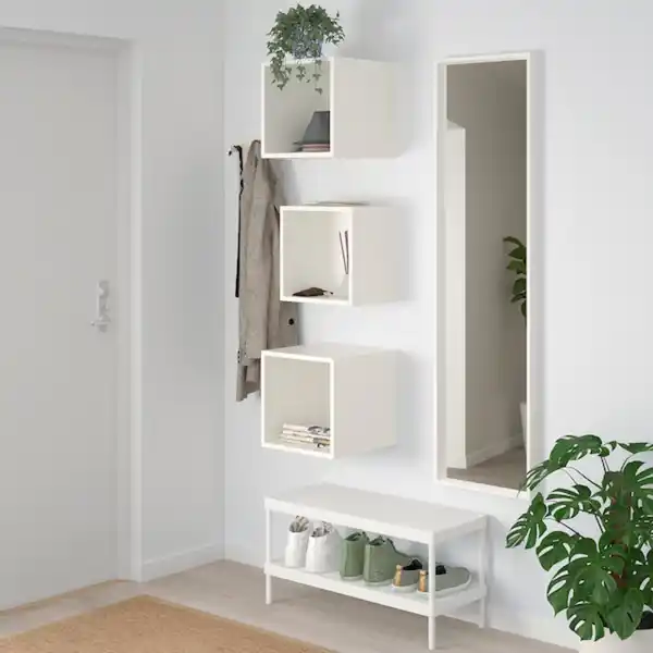 Bild 3 von EKET Schrankkombination für Wandmontage, weiß 105x35x70 cm