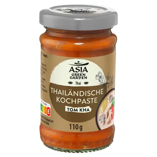 Bild 1 von ASIA GREEN GARDEN Thailändische Kochpasten 110 g, Tom Kha