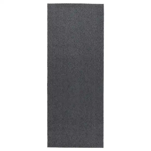Bild 1 von MORUM Teppich flach gewebt, drinnen/drau, dunkelgrau 80x200 cm