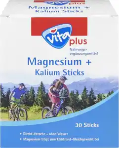 Vita plus Magnesium + Kalium Sticks