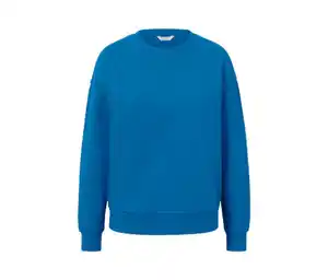 Sweatshirt, azurblau