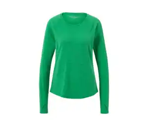 Langarm-Sportshirt, grün