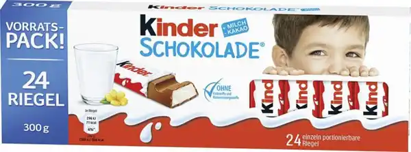 Bild 1 von Kinder Schokolade Vorratspack