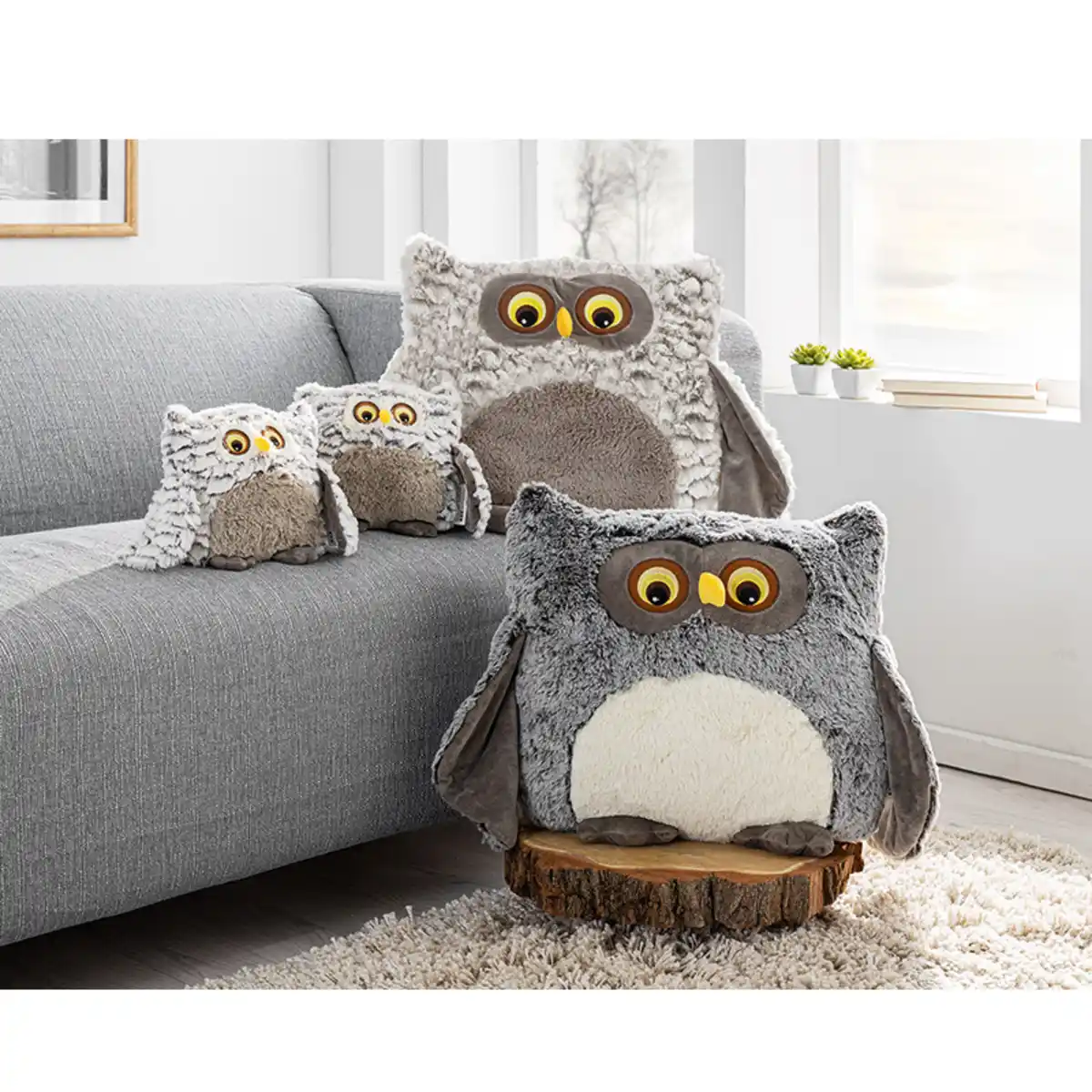 Bild 1 von Bella Casa Kissen "Eule"