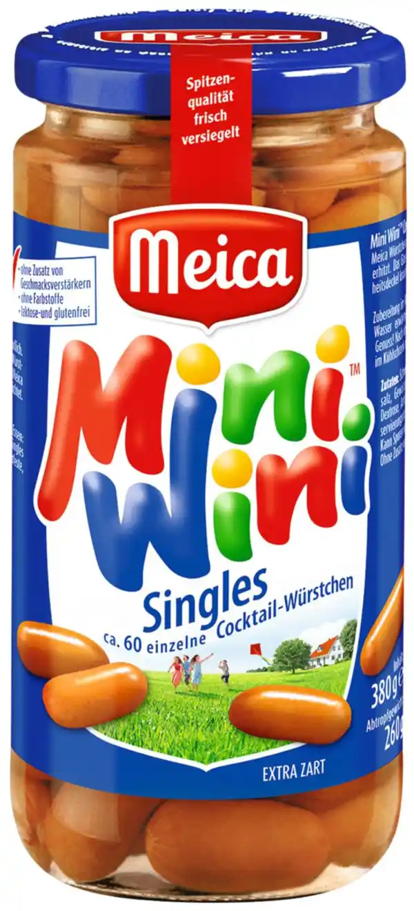 Bild 1 von MEICA Mini Wini Singles, 380-g-Glas