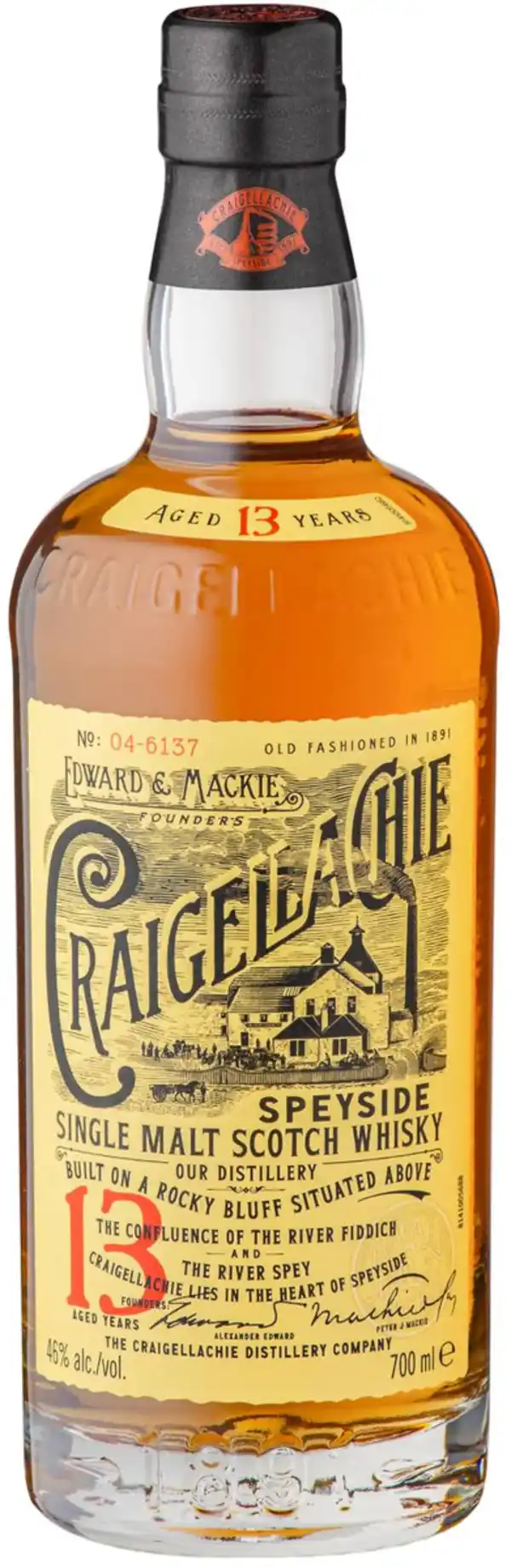 Bild 1 von CRAIGELLACHIE Singe Malt Scotch Whisky, 0,7-l-Fl.