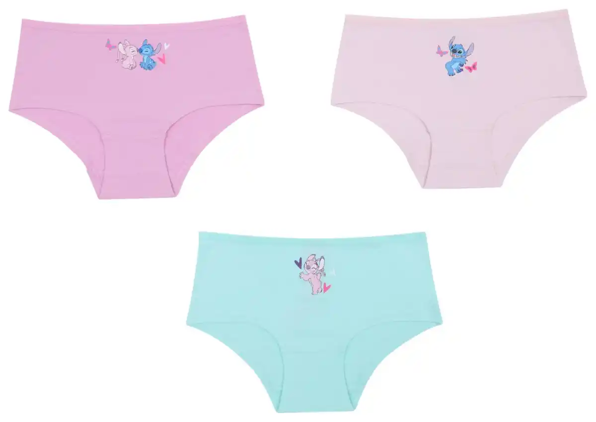 Bild 2 von Kinder-Pantys »Stitch«, 3-St.-Packg.