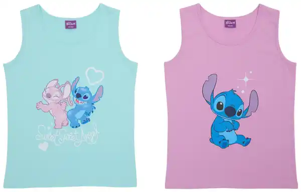 Bild 2 von Kinder-Unterhemden »Stitch«, 2-St.-Packg.