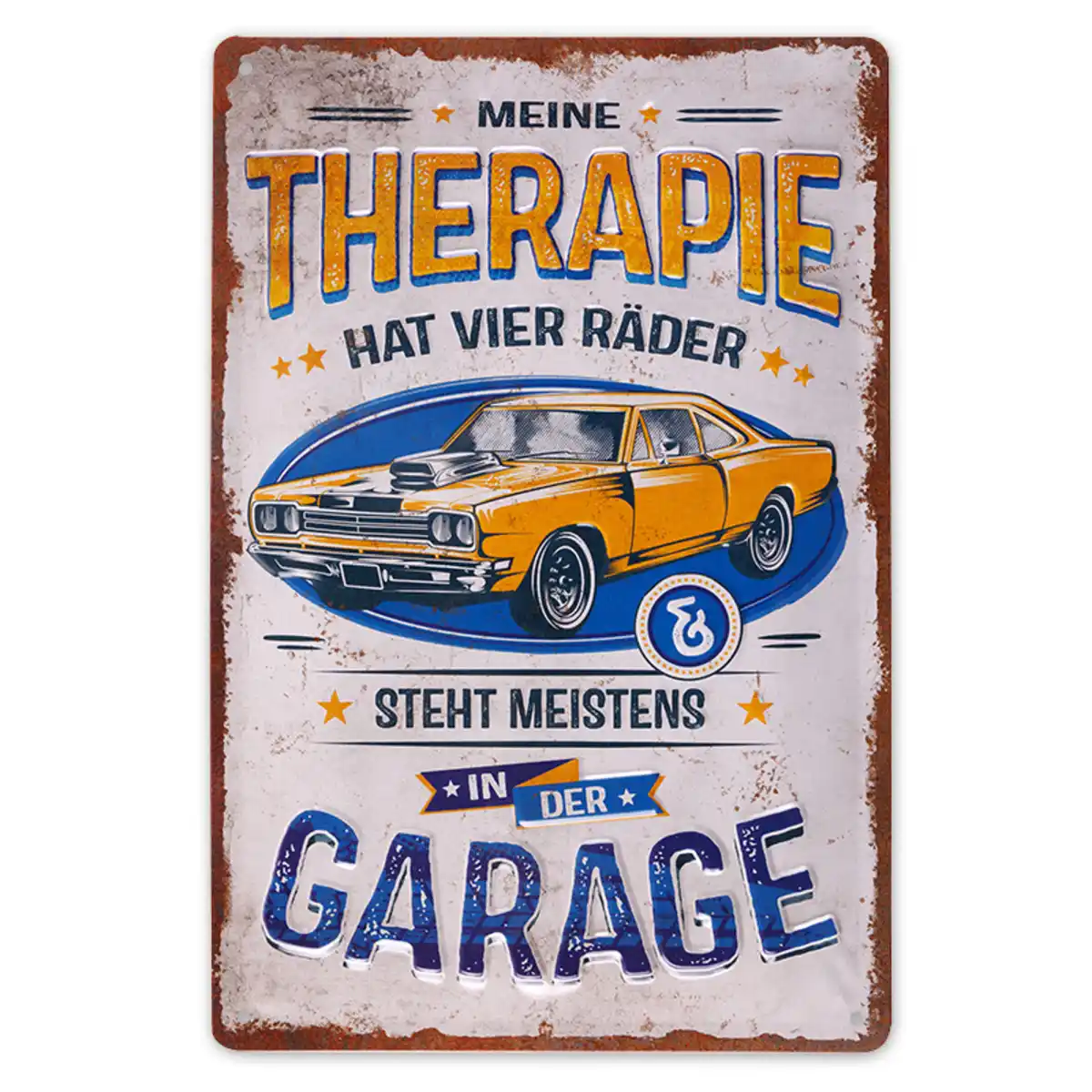 Bild 3 von Bella Casa Retro-Metallschild