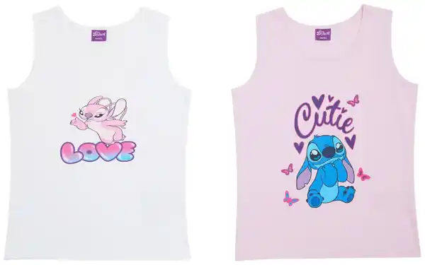 Bild 3 von Kinder-Unterhemden »Stitch«, 2-St.-Packg.