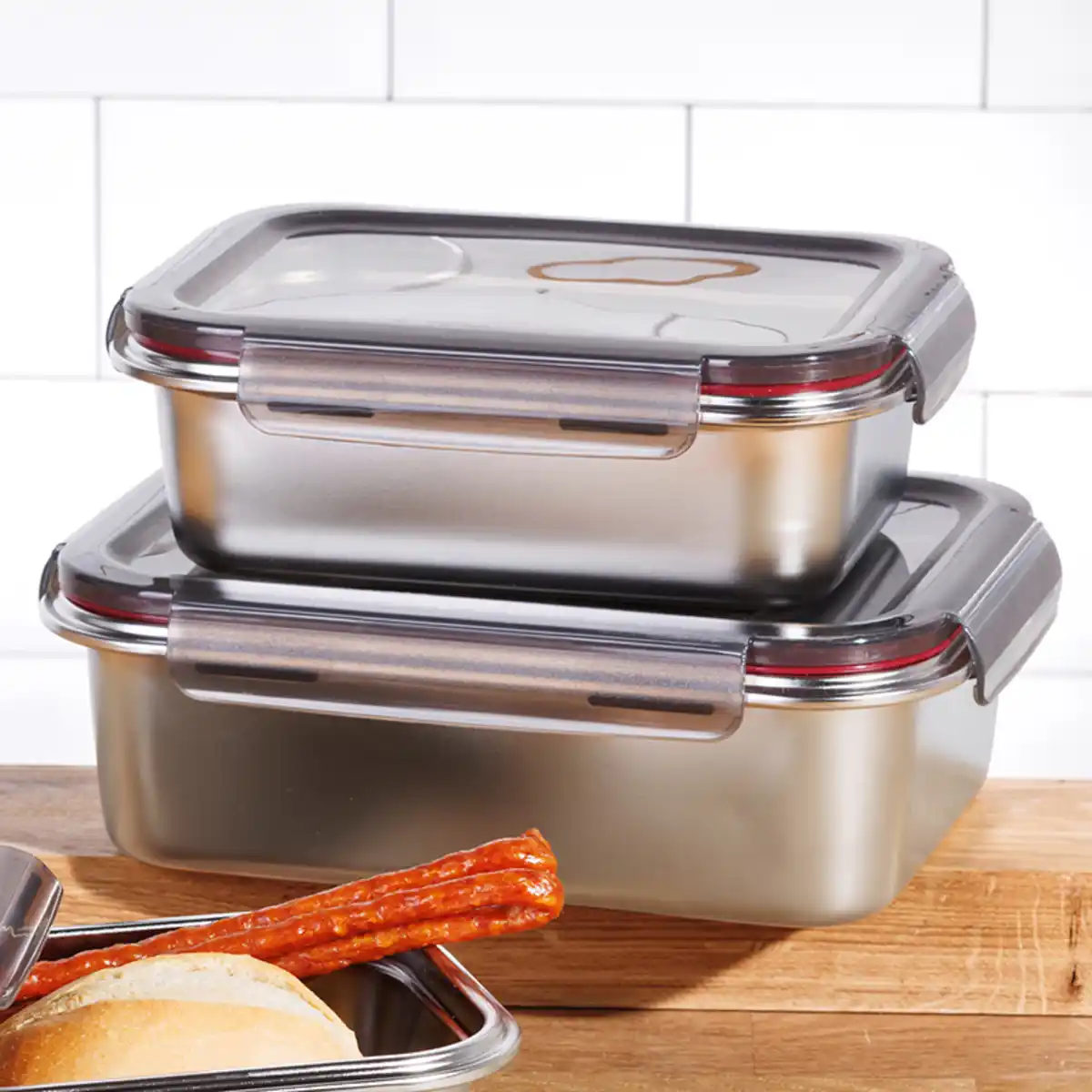 Bild 1 von Steuber Edelstahl Frischhaltedose