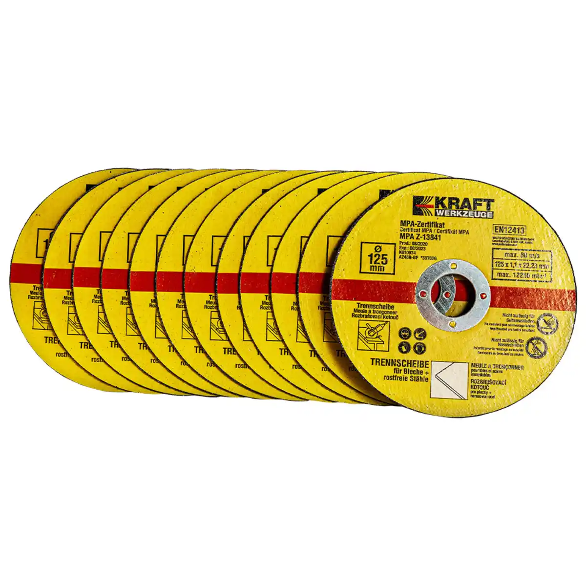 Bild 1 von Trennscheiben-Set - 12tlg.