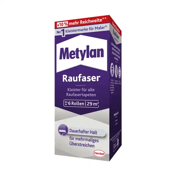 Bild 1 von Metylan Tapetenkleister 'Raufaser' transparent 180 g