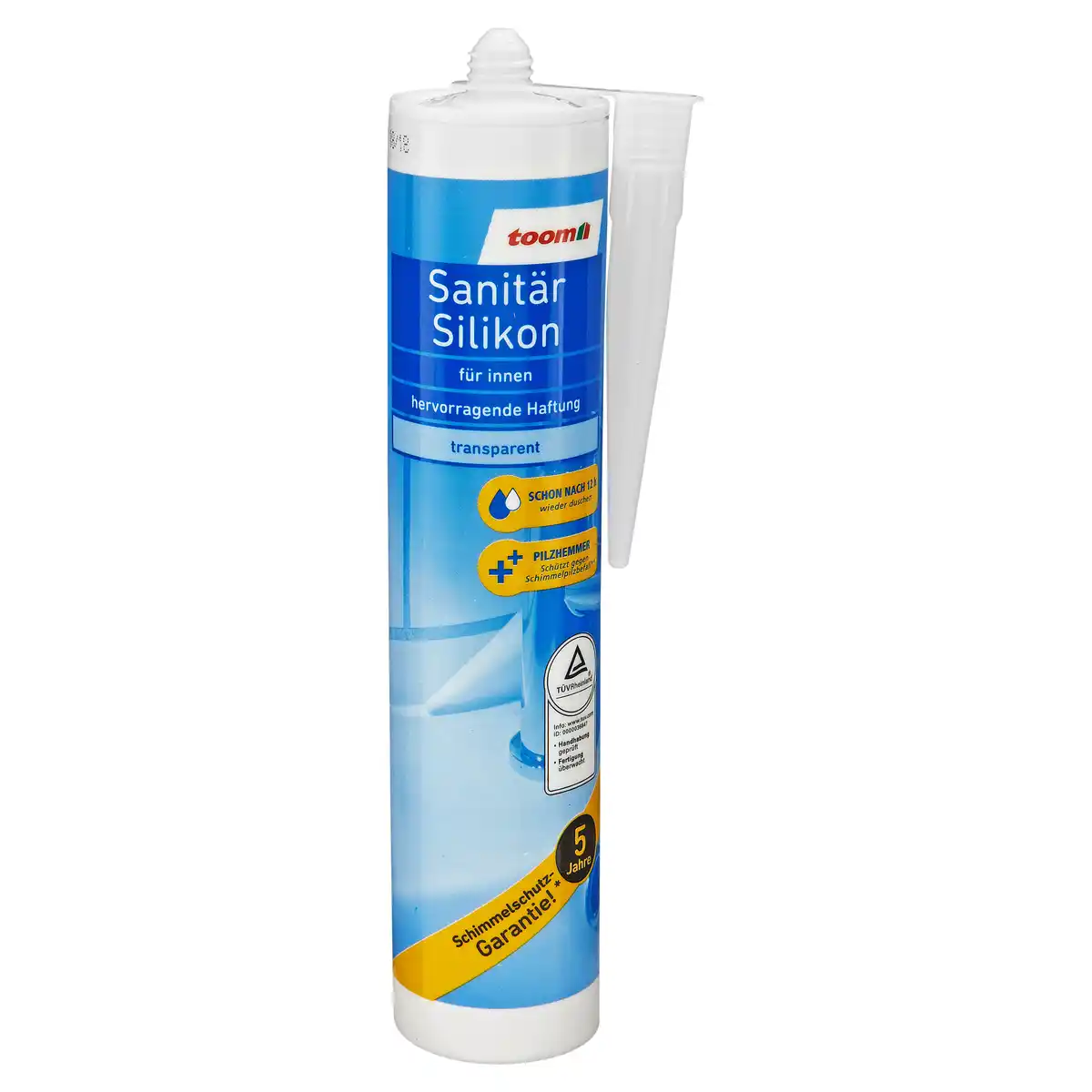 Bild 1 von toom Sanitärsilikon transparent 310 ml
