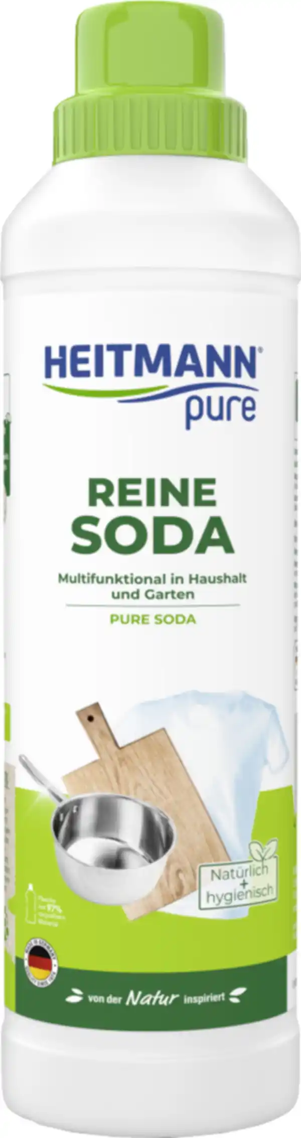 Bild 1 von Heitmann pure reine Soda flüssig, 750 ml