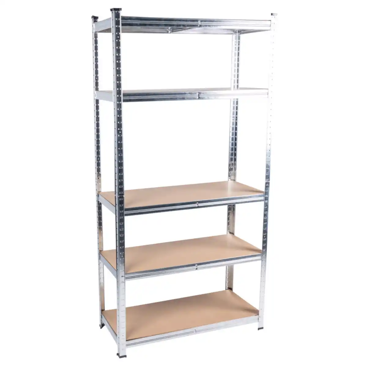 Bild 1 von GERMANIA® Schwerlastregal steckbar aus Stahl für 875 kg mit MDF Böden