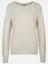 Bild 1 von Damen Strickpullover mit Zopfmuster Beige