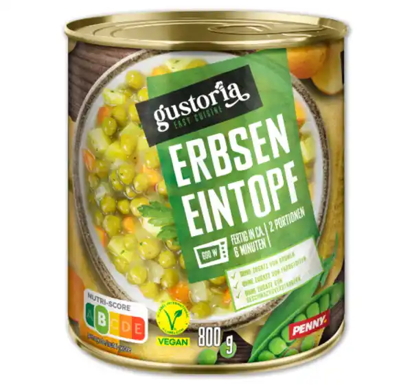 Bild 1 von GUSTORIA Erbseneintopf