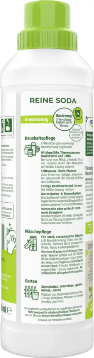 Bild 4 von Heitmann pure reine Soda flüssig, 750 ml