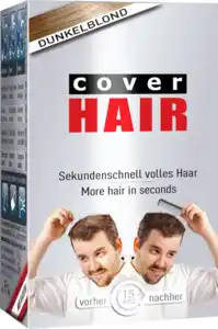 COVER HAIR Haarverdichtung mit Schütthaar dunkelblond, 14 g