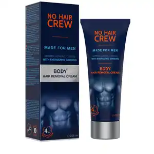 No Hair Crew Haarentfernungscreme Body, 200 ml