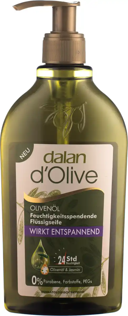 Bild 1 von dalan d'Olive Flüssigseife Entspannend, 300 ml