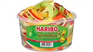 Haribo Fruchtgummi Mit Schaumzucker Anaconda Riesenschlangen