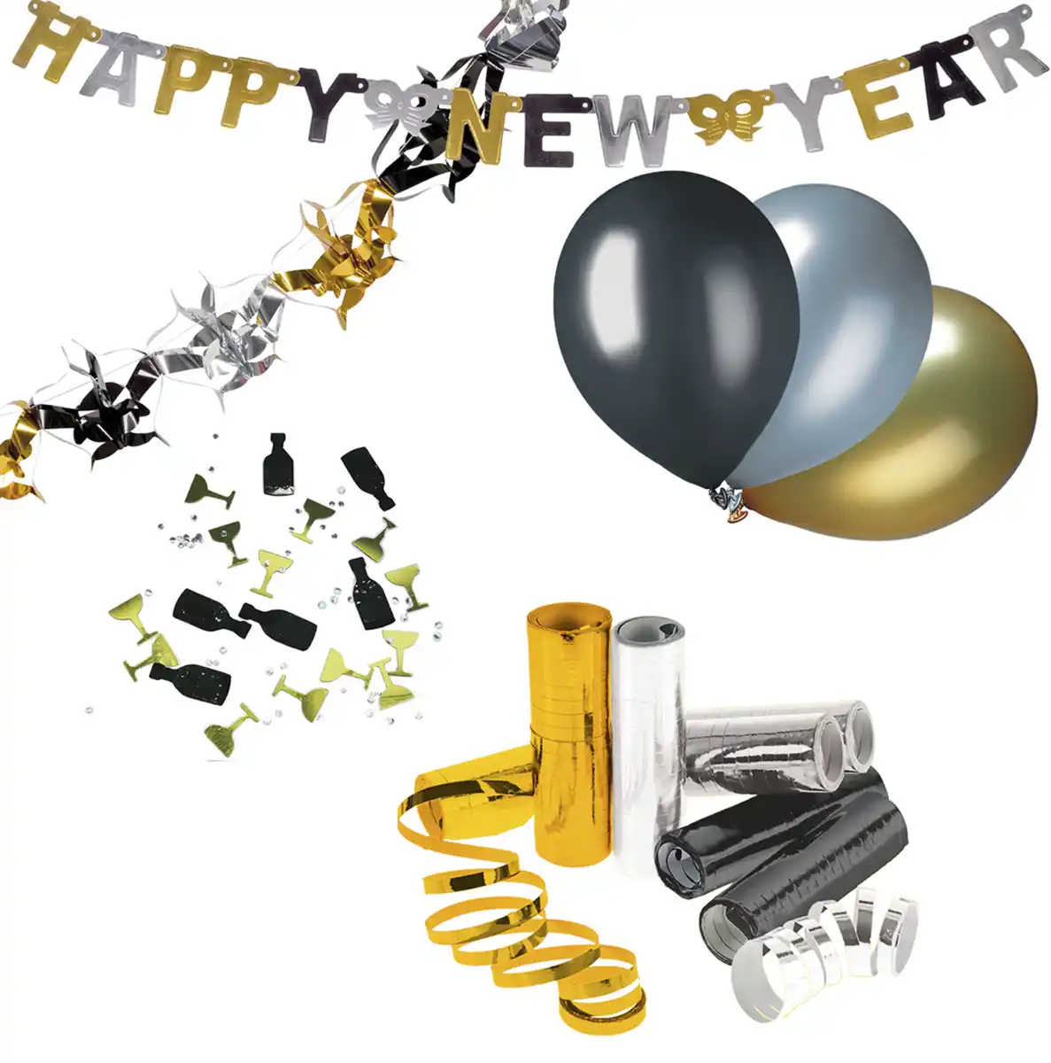 Bild 3 von Happy People tib Silvester-Deko-Set