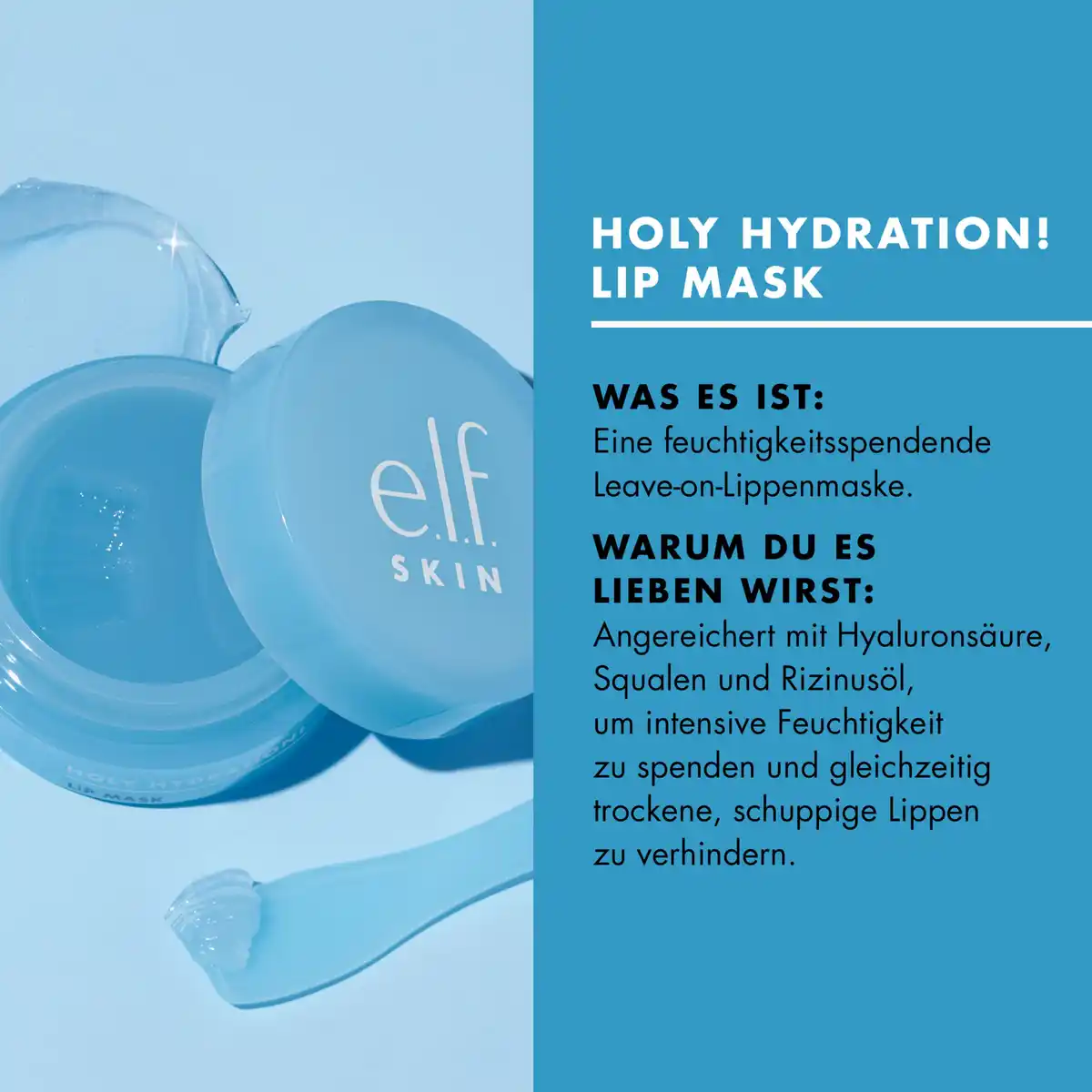 Bild 3 von e.l.f. Cosmetics Holy Hydration! Lip Mask, 4,4 g