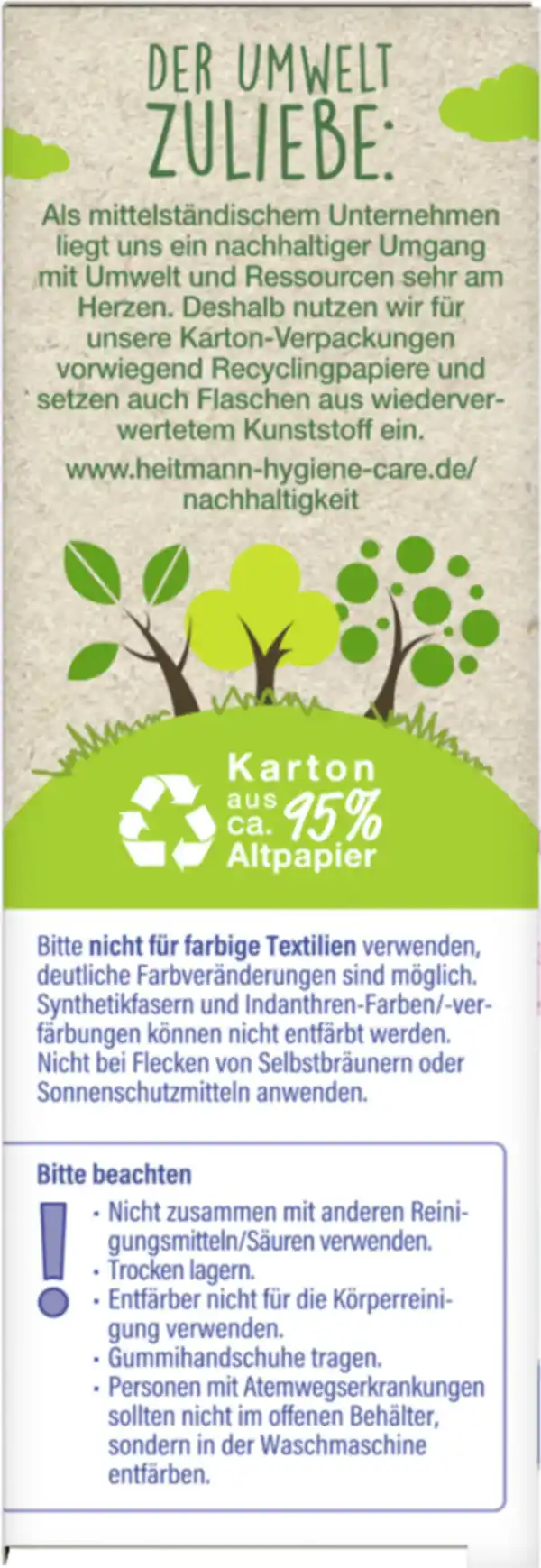 Bild 3 von Heitmann Power-Entfärber Intensiv, 250 g