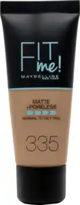 Maybelline New York Fit Me! Matte + Poreless Make-Up Nr. 335 Classic Tan, 30 ml