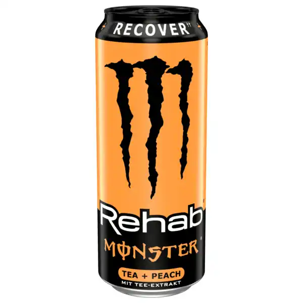 Bild 1 von Monster Energy Rehab Peach Tea 0,5l