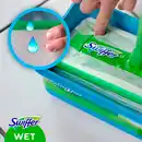 Bild 3 von Swiffer Wet+ Feuchte Bodentücher Antibakteriell Nachfüllpackung