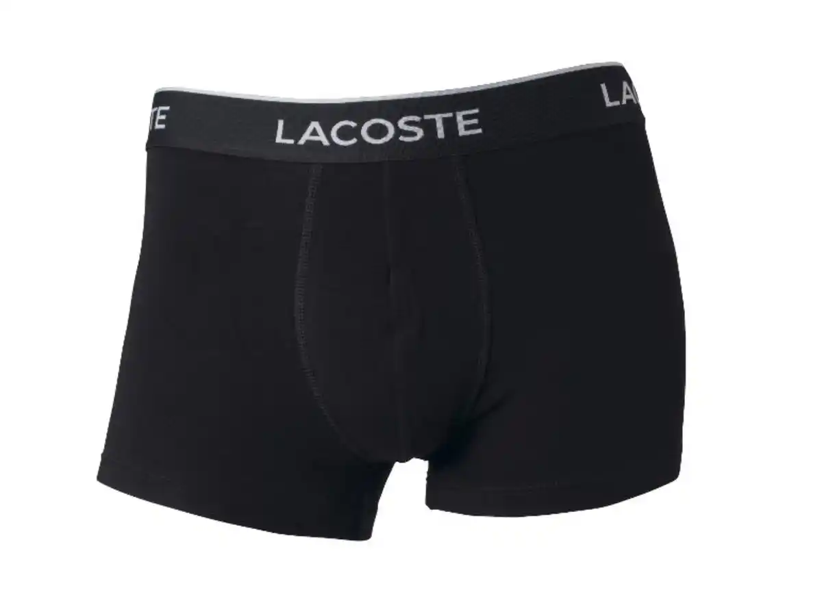 Bild 3 von LACOSTE Herren Boxer, 3 Stück, bequeme Stretch-Baumwolle