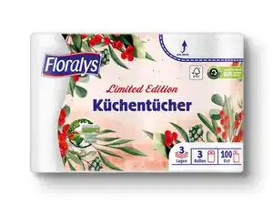 Floralys Küchentücher mit Dekor