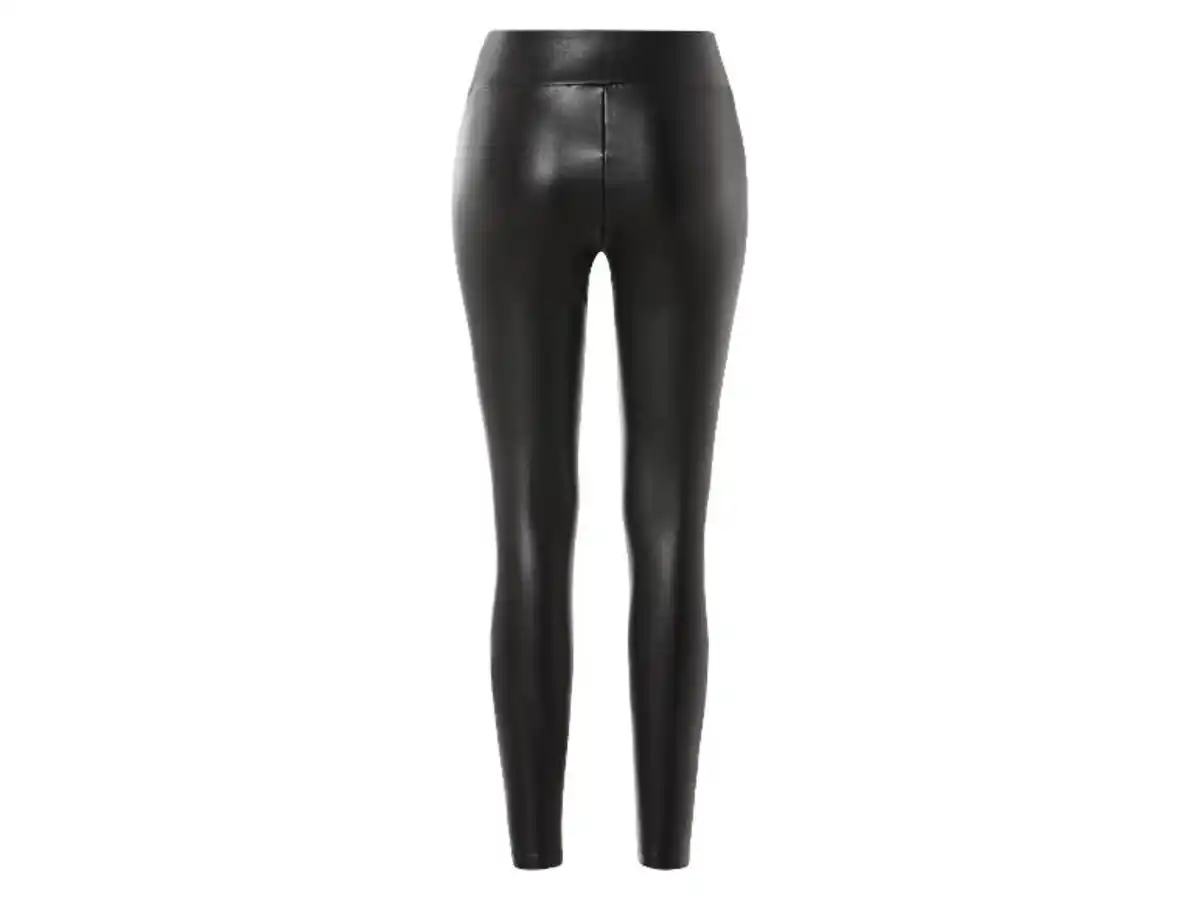 Bild 4 von esmara® Damen Leggings / Schlaghose, in Lederoptik