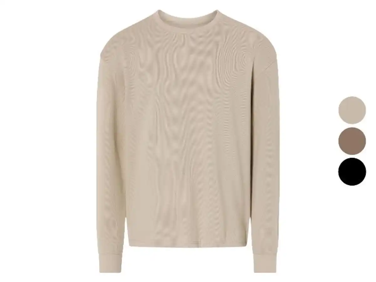 Bild 1 von LIVERGY® Herren Sweatshirt, in modischer Ripp-Qualität