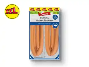 Dulano Delikatess Wiener Würstchen XXL