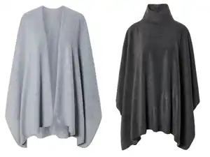 esmara® Damen Poncho, mit recyceltem Material