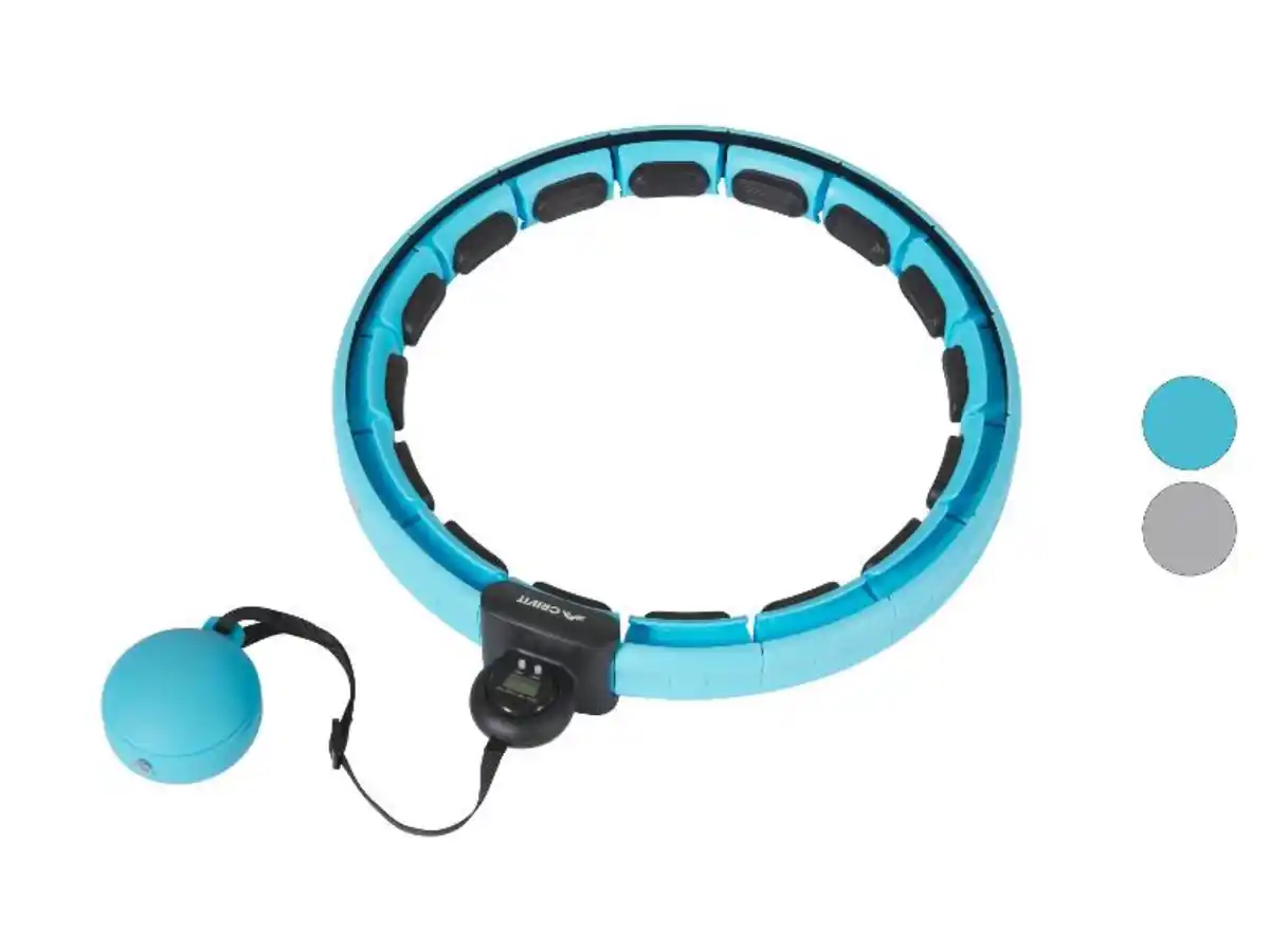 Bild 1 von CRIVIT Hula-Hoop-Reifen mit Gewicht, mit LED-Display und Zählfunktion