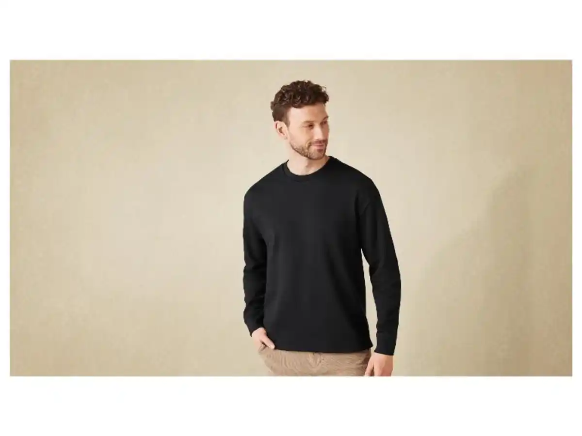 Bild 3 von LIVERGY® Herren Sweatshirt, in modischer Ripp-Qualität