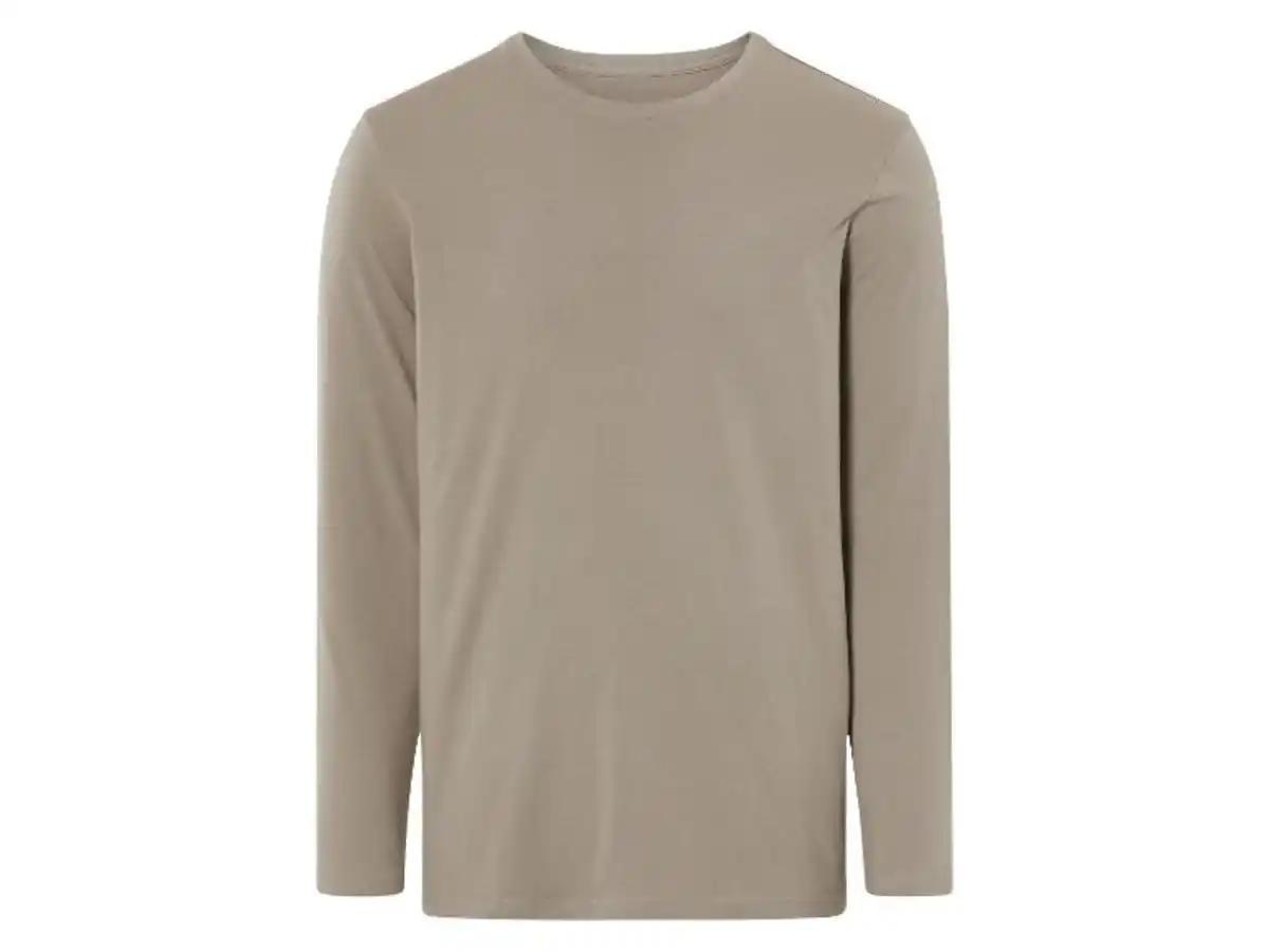 Bild 4 von LIVERGY® Herren Langarmshirts, 2 Stück, reine Baumwolle