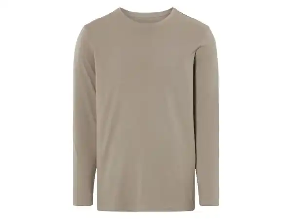 Bild 4 von LIVERGY® Herren Langarmshirts, 2 Stück, reine Baumwolle