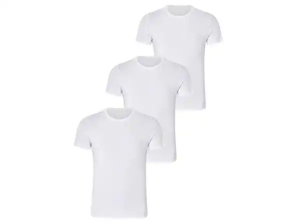 Bild 2 von LACOSTE Herren Unterziehshirt, enganliegend, 3 Stück