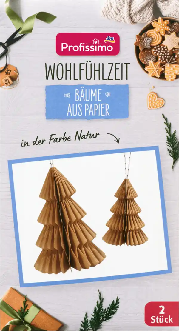 Bild 1 von Dekorieren & Einrichten Dekobäume aus Papier Natur