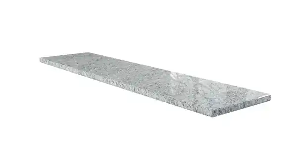 Bild 1 von Wigastone Granit-Fensterbank grau 101 x 25 x 2 cm mit Wasserrille